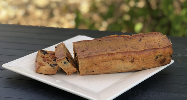 cake-saké-chorizo-et-tomates-confites